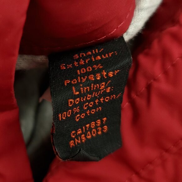 VTG 2004 Banana Republic Track-Style Zip Pocket Pants 8 Red - Picture 14 of 16